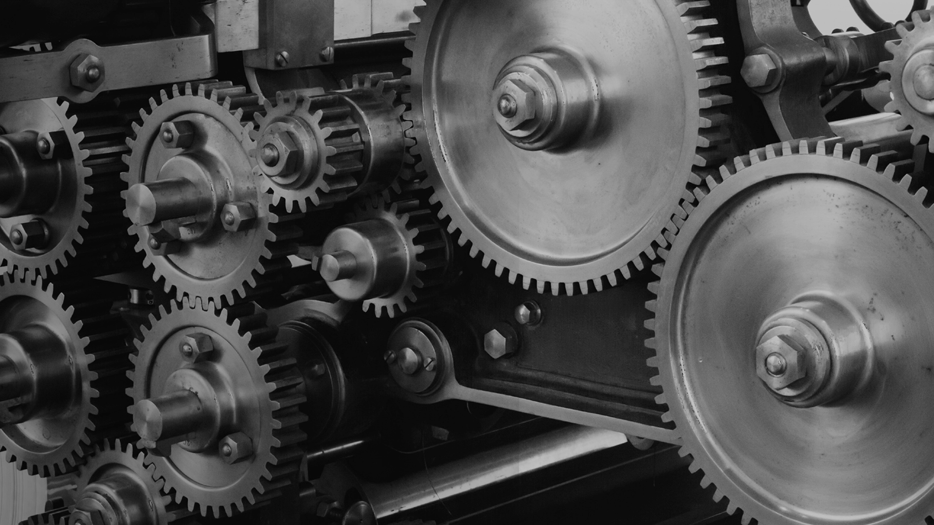 dark ghosted multiple gear background